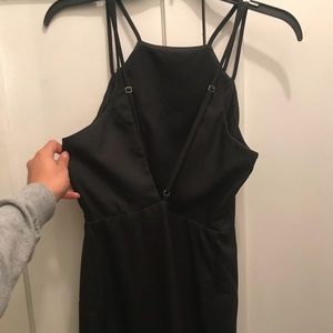 Mini black dress